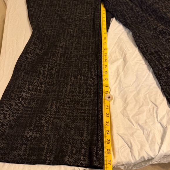 Studio by Torrid Black Houndstooth Coated Ponte Pants – pants only - Picture 2 of 9